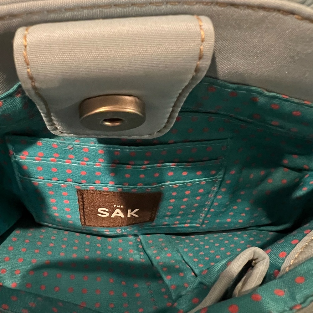 The Sak Light Blue Crochet Tote Bag - Picture 8 of 10
